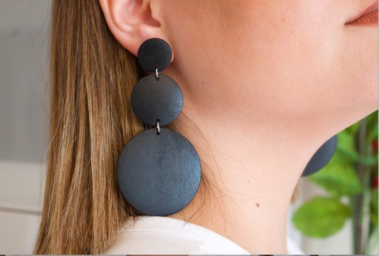 Boucles d'oreilles " COUNDA"
