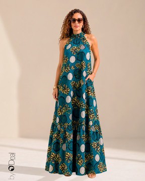 Robe longue épaules dénudées