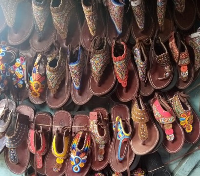 Sandales africaines Maasai, sandales en cuir, chaussures d'été, sandales perlées, chaussures de mariage de plage,