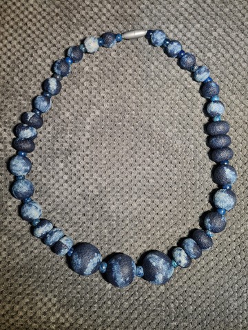 Collier tissu traditionnel  NDOP