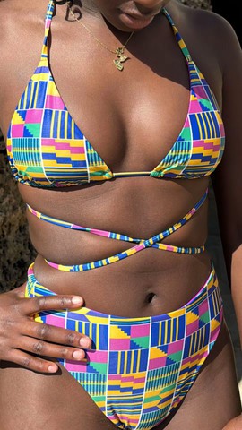 Maillot de bain deux pièces kenté