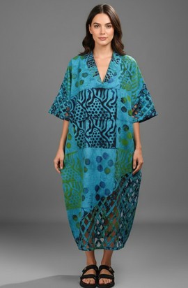 Caftan à motifs élégant
