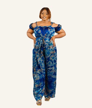 Adire Jumpsuit| Tie And Dye Jumpuit| Plus Size Jumpsuit| Gifts For Her