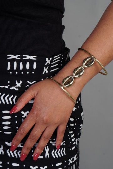 Bracelet manchette bronze «Tanzania »