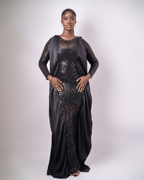 ROBE NOIRE OBIMO