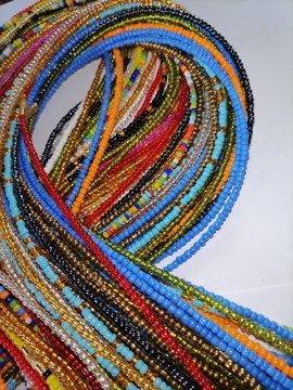 Ensemble de 200 perles de taille en gros, perles de taille traditionnelles, perles de taille colorées