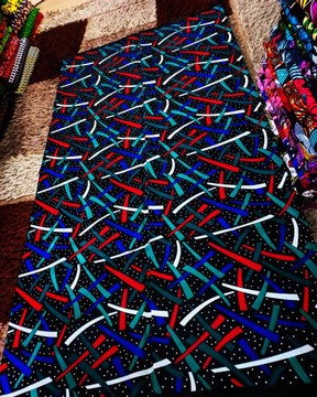 mairo colorful Ankara fabric,  pure cotton