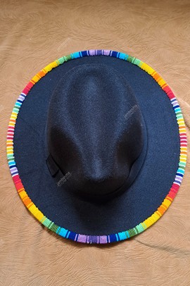 Chapeaux Fedora, chapeaux africains perlés, chapeaux femmes