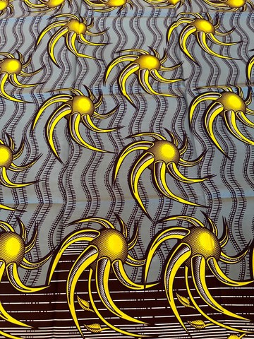 African wax fabric