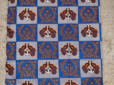 Tissu Wax Africain à la Coupe – Dès 1/2 Yard
