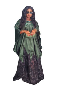 Niyola African Woman Elegant Embellished Boubou For Weddings/Special occasions