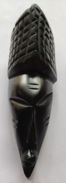 Décapsuleur en bois ébène masque africain - ouvre bouteille