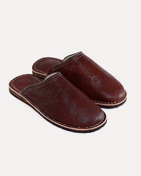 Handmade original leather slipper
