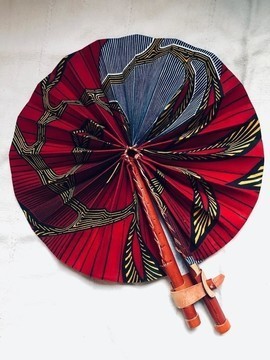 Fan leather and wax salimant