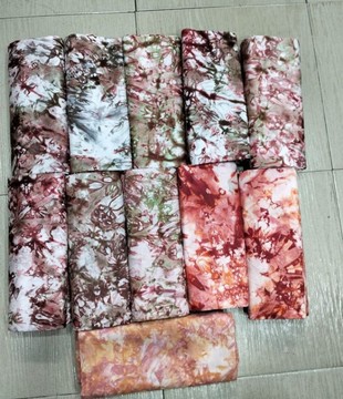 Adire teint par nouage _5 yards