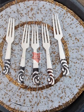 5 Forks, Bone Forks, Kitchen Forks, Kitchen Utensils