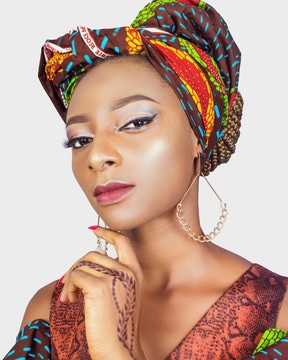 Foulard coloré, foulard Ankara, foulard à imprimé africain