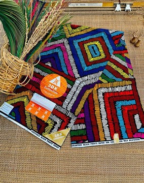 ganiya colorful Ankara fabrics suitable for both male females