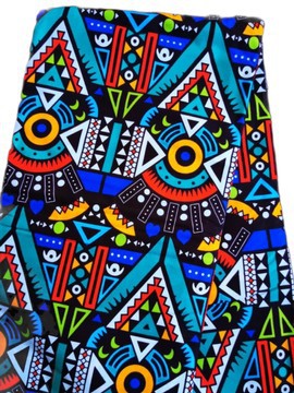 6 YARDS FABRIC WAX ANKARA FABRIC PATTERN: