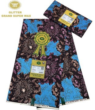 Grand Glitter Super wax Vlisco/Ankara wax/ Ankara Print