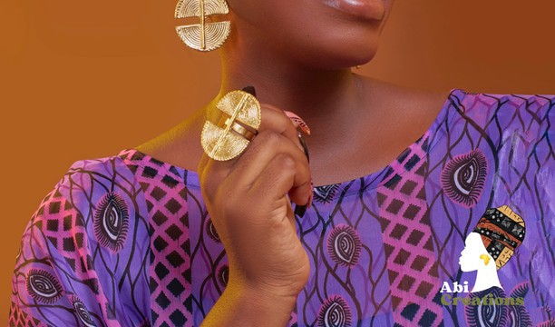 Magnifique bague Akan « AMA »