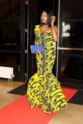 Adensecret Aweni African Print Dress