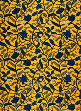 Tissu wax africain Ankara fabric imprimée wax motif: