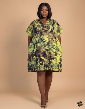 Yetunde Batik Midi Dress