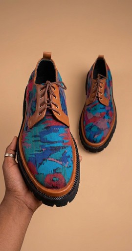 Chromatic Artisanal Lug-Sole Loafers