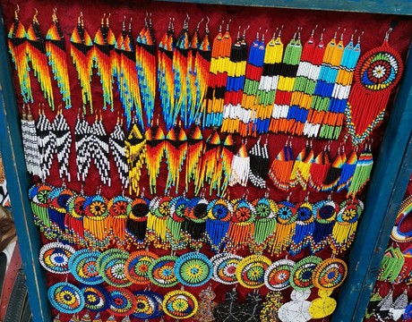 80 pairs Tribal earrings,maasai earrings,beaded earrings,mixed color earrings