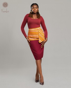 Jupe Fatou Bordeaux
