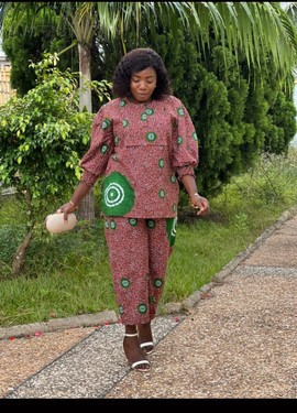 Longue robe africaine pour femme