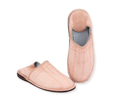 Handmade original leather slipper