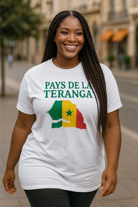 T-shirt - "Senegal - Land of Teranga"