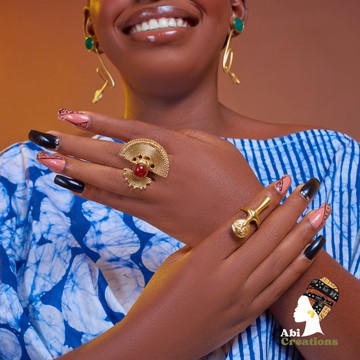 Magnifique bague Akan
