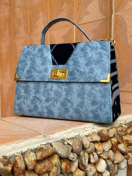 Wax fabric bag