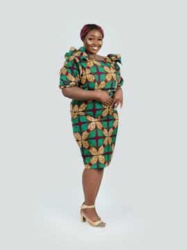 Beautiful African Print Dress| Ankara Style| Ankara Dress| Gifts For Her| African Fashion
