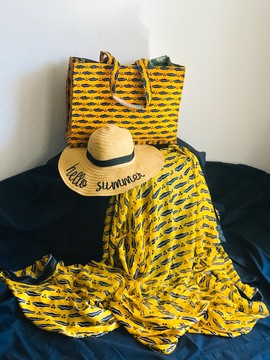 Sac cabas Wax Jaune