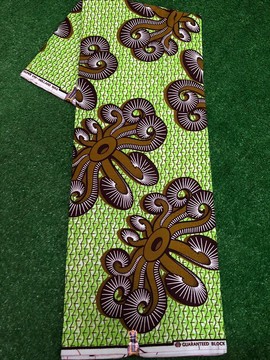 Omaga Ankara fabric, pure cotton 6yards, for weddings, dresses, headwrap