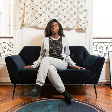New Sweatshirt in genuine Bogolan Black