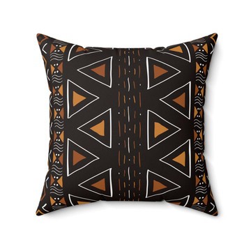 (2 Sets) - Mudcloth African Pillow Cover | Afrocentric Style (MORE SIZES AVAILABLE)