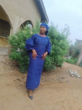 Robe longue Nikky African Maxi, robe ajustée africaine