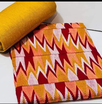 African kente/ Ashanti Bonwire Kente -Hand woven