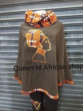 African Women Winter Ponchos.
