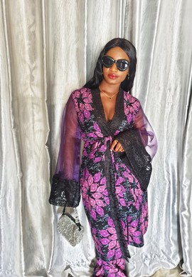 Gorgeous African Woman Kimono Set for Weddings/Special occasions/Beautiful Days