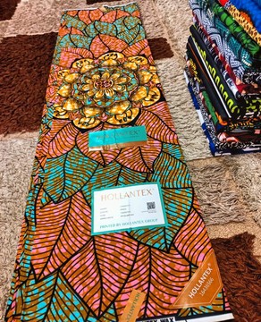 Ankara Wax Fabric 6 yards/African Fashion/ African fabric/ African dress