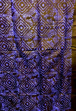 handmade indigo fabric IBIDUN