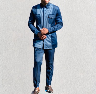Men african suit kaftan African outfit, two piece men's suit jacket