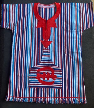 Unisex Fugu shirt with mini sleeves