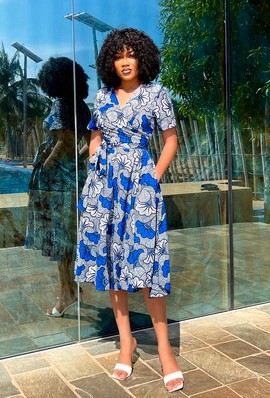Neliah Wrap Dress